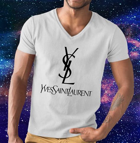 t shirt ysl bianca|Womens Saint Laurent T.